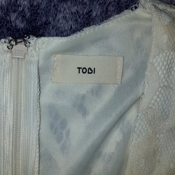 Tobi White Lace Dress XS - Picture 10 of 16